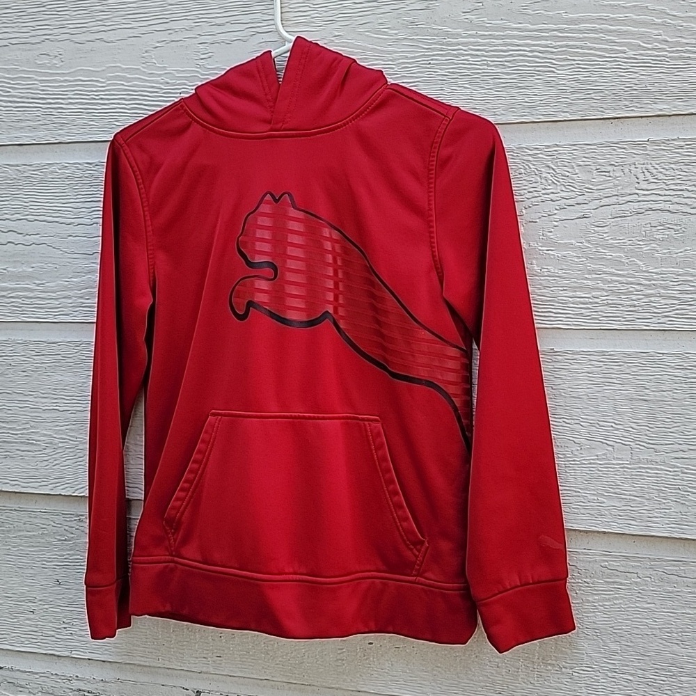 Puma sweater boy's size M (10-12) used good Condition